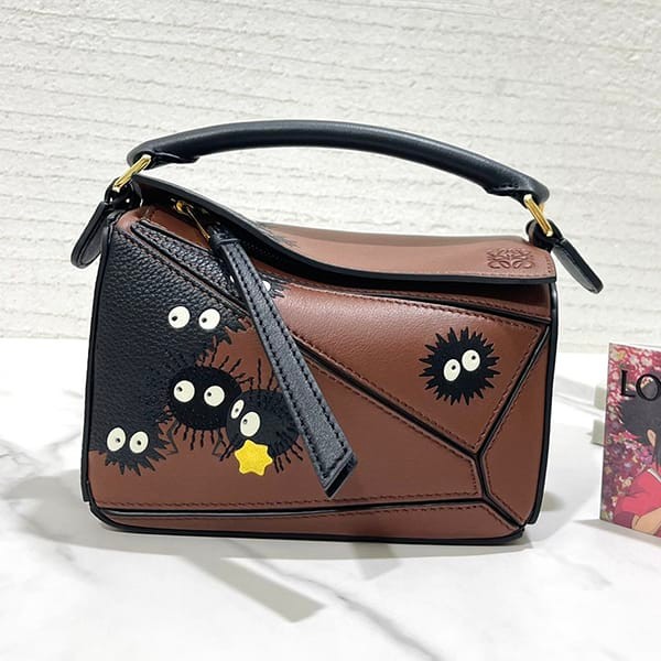 Stylish Loewe Puzzle Mini Bag Shoulder Bag Fake Crossbody lox84508