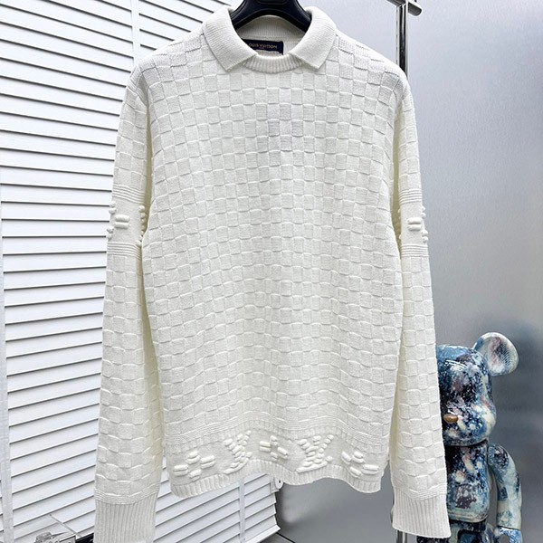 Louis Vuitton Replica Damier Knit Sweater 1ABXZL