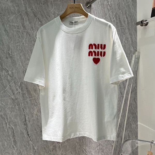 Miu Miu Cotton Jersey T-Shirt Replica myw06303