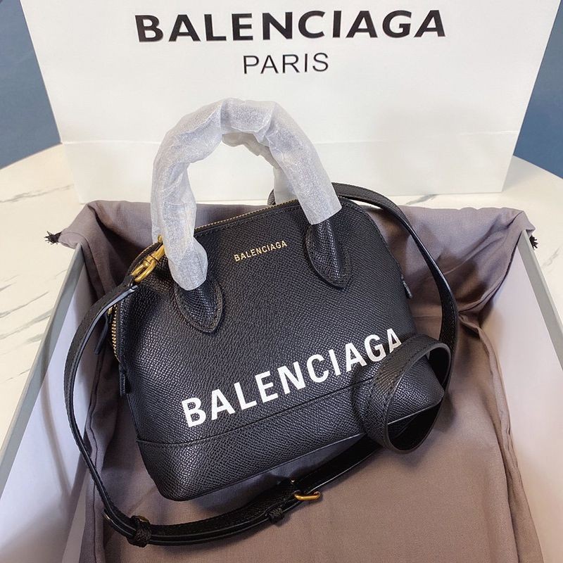 Balenciaga Replica Ville Top Handle XS Handbag Black bao98691