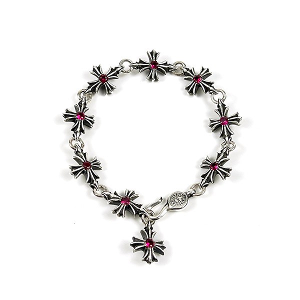CHROME HEARTS PLUS CROSS BALL CHAIN BRACELET REFAKE Kum19454 CHROME HEARTS PLUS CROSS BALL CHAIN BRACELET REFAKE Kum19454