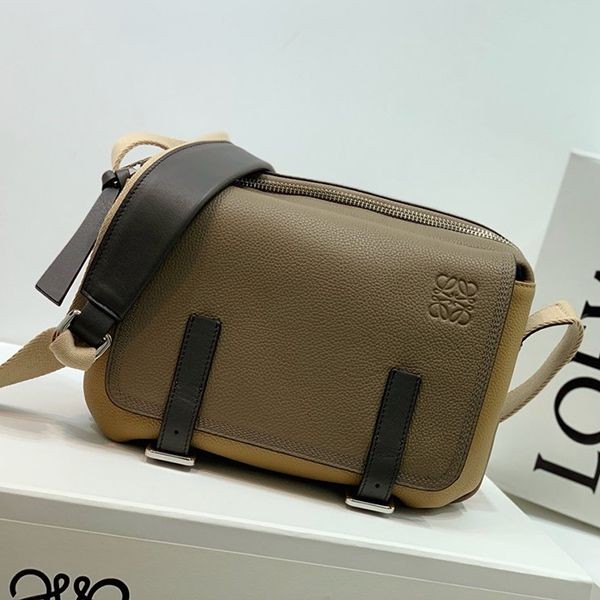 Rare Loewe Military Messenger Bag XS Replica loy79066 Rare Loewe Military Messenger Bag XS Replica loy79066