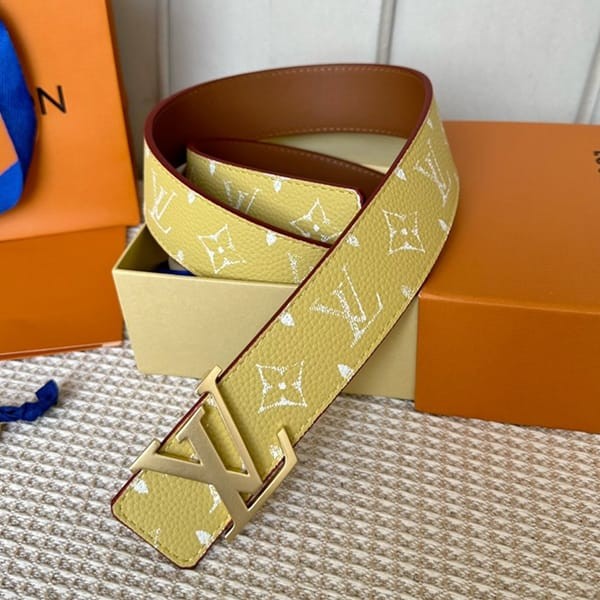 Rare Louis Vuitton Belt Replica LV Initial 40MM Reversible M8457V