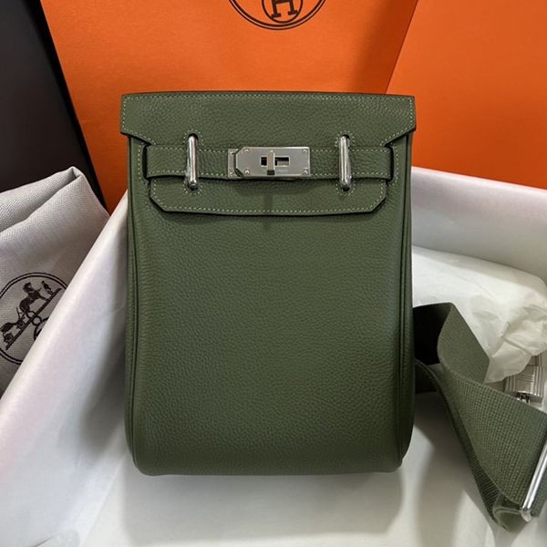 Cheap price! Hermes Hac a Dos GM leather backpack replica err86191