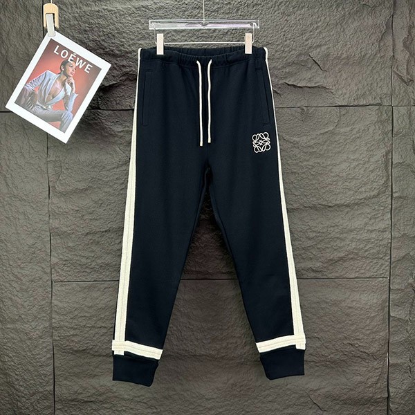 Loewe Anagram Logo Cotton Sweatpants Replica low01725