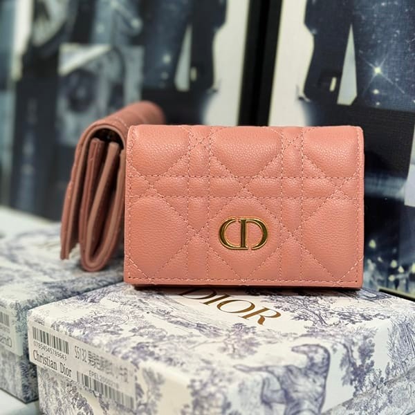 Featured ★ Dior CARO Wallet Mini Wallet Copy deo28480