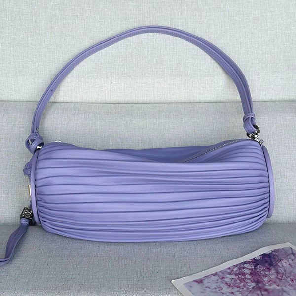 Loewe replica pleated leather shoulder bag in 2 colors lot20346