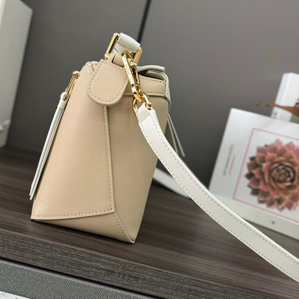 Immediate delivery Loewe Satin Calf Replica Puzzle Edge Shoulder Bag Small loh19746