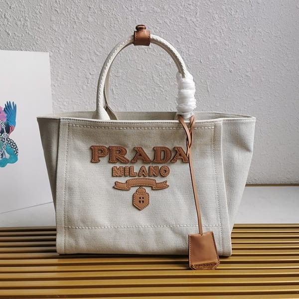 Fashionable Prada Replica Canvas Shopping Bag put52476