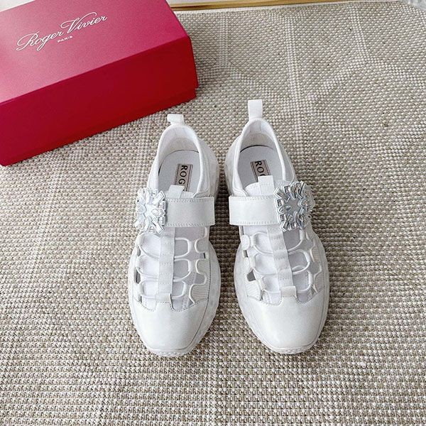 n grade Roger Vivier Viv Run Light fabric sneakers ror33752 n grade Roger Vivier Viv Run Light fabric sneakers ror33752