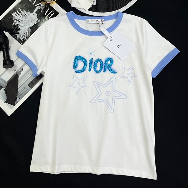 Christian Dior replica logo short sleeve shirt dec74294 Christian Dior replica logo short sleeve shirt dec74294