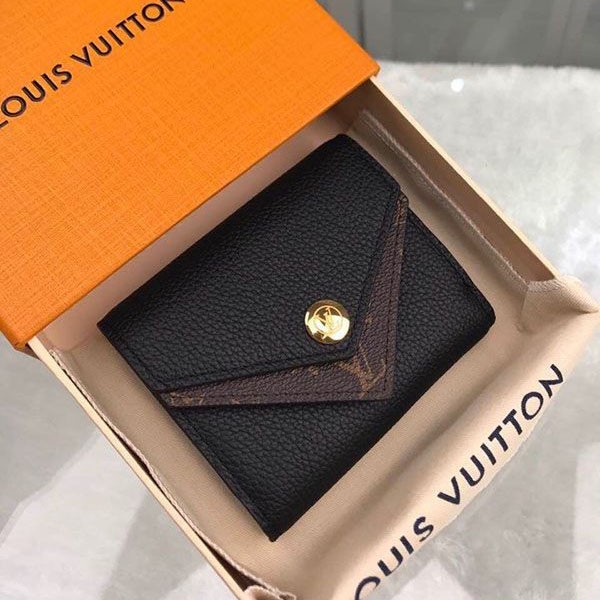 ★RareLouis Vuitton Wallet Replica Monogram Folding Wallet Double V Compact Wallet Stylish M64420