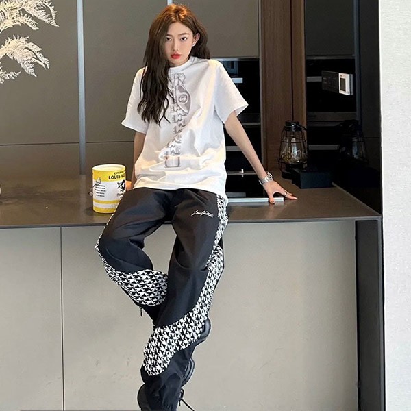 Louis Vuitton Replica Pants "Tecnici" Gray Nylon Sporty 1AAT7J