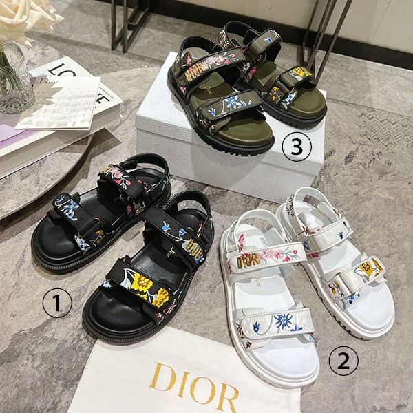 [Glamorous and cute] Dior★Dior Act Sandals Replica 3 colors det45464