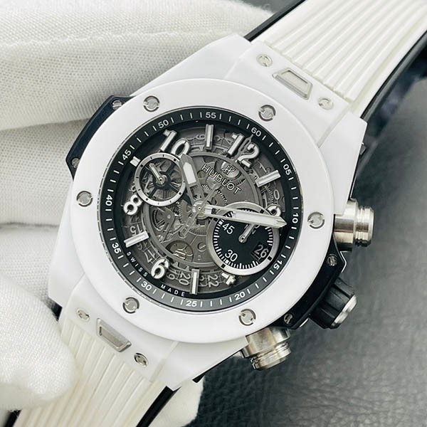 Sold out Hublot Big Bang Replica Unico White Ceramic 421HX