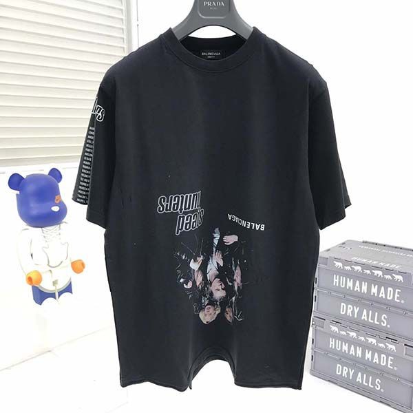 Balenciaga upside down Speed Hunter oversized T-shirt fake bak98670