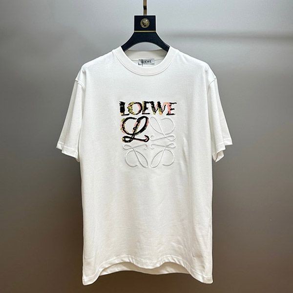 Loewe Cotton Anagram Short Sleeve T-Shirt Replica loj62875