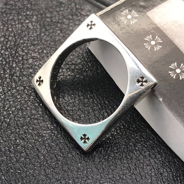 CHROME HEARTS CH PLUS SQUARE RING COPY SILVER KUQ61693 CHROME HEARTS CH PLUS SQUARE RING COPY SILVER KUQ61693