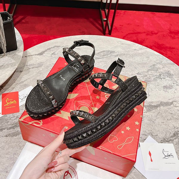 Louboutin Espadrille Sandals Replica Ruy18288