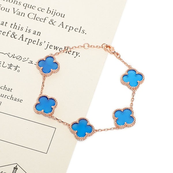 Van Cleef & Arpels Vintage Alhambra Bracelet, 5 Motifs vcarp34900