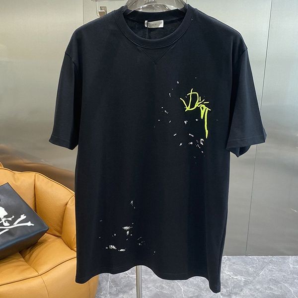 Dior★Travis Scott collaboration copy oversized T-shirt dea26081