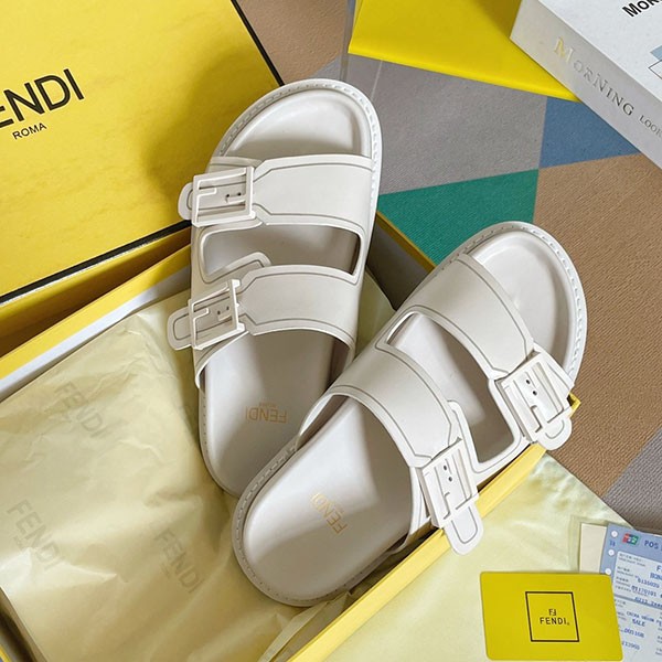 Fendi FF logo sandals replica 8X8326 Fendi FF logo sandals replica 8X8326