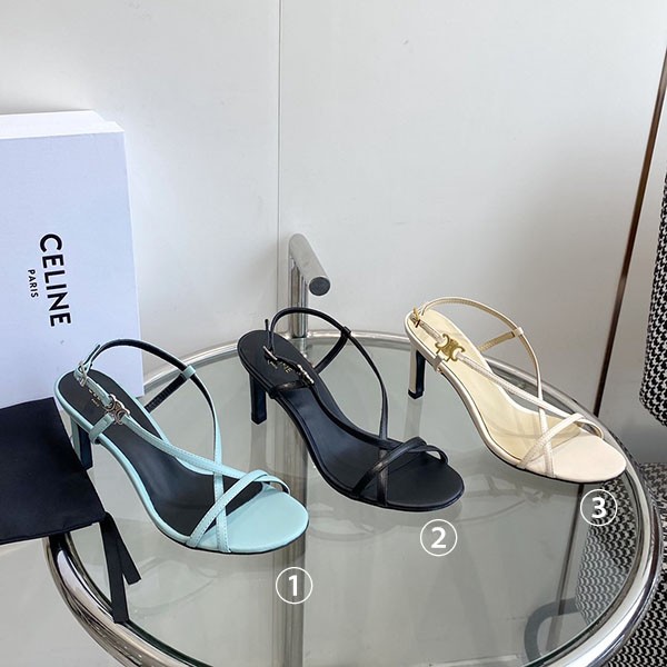 Replica Celine Soir Triomphe Crisscross Sandals 3 Colors Cei15999