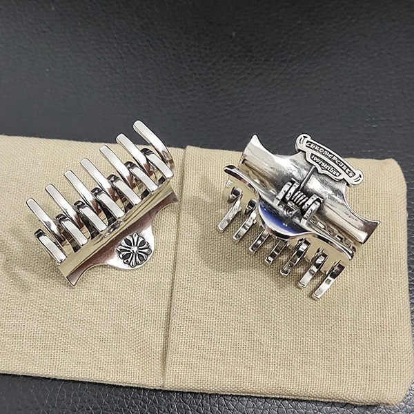 Chrome Hearts Replica Hair Clip Silver CH Cross Kuy82235