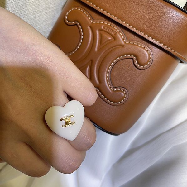 [?Explosive cuteness?] Celine heart-shaped ring replica Cec97701