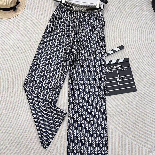 Super low price! Dior Oblique Replica Flare Pants deu11132