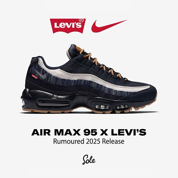 Levi's Nike Air Max 95 fake collaboration sneakers nav36524