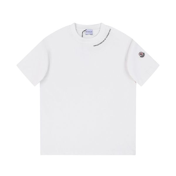 Very popular! Moncler logo lettering short sleeve T-shirt mog43247 Very popular! Moncler logo lettering short sleeve T-shirt mog43247