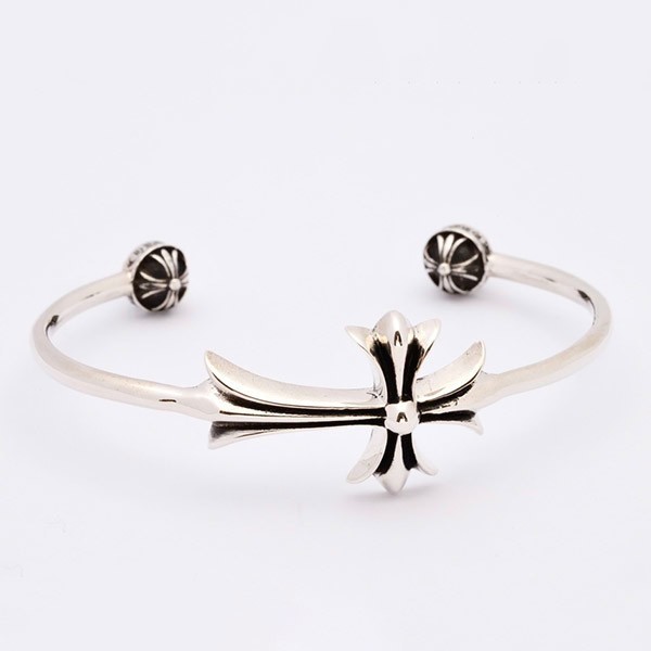 Quick delivery Chrome Hearts Replica Skinny Cross Ball Bangle Kuu75054