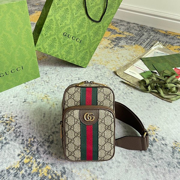 Gucci Replica Ophidia GG Supreme Canvas Mini Bag gux83096