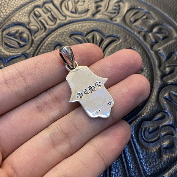 Must-have! Chrome Hearts Hermosa Pendant N-grade Charm Necklace Silver Kuy53897