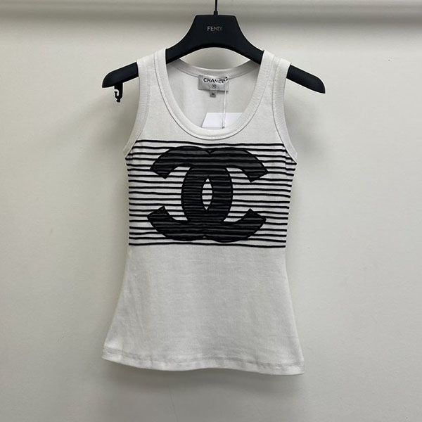 chanel tank top logo copy shz22894