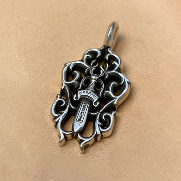 Chrome Hearts Dagger Pendant Charm Necklace Kux36205 Chrome Hearts Dagger Pendant Charm Necklace Kux36205