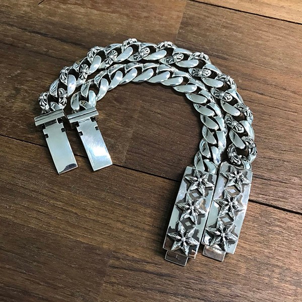 Chrome Hearts Fancy Link Bracelet 15 Links Replica Kup71847 Chrome Hearts Fancy Link Bracelet 15 Links Replica Kup71847