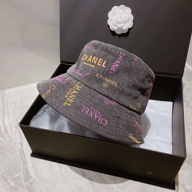 Not available in Japan Chanel bucket hat replica denim black sho34908 Not available in Japan Chanel bucket hat replica denim black sho34908