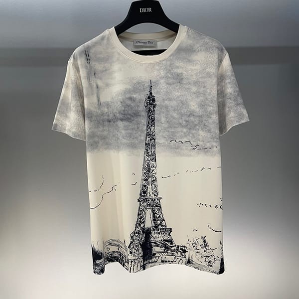 Free shipping Dior n-grade cotton linen jersey T-shirt dea02664 Free shipping Dior n-grade cotton linen jersey T-shirt dea02664