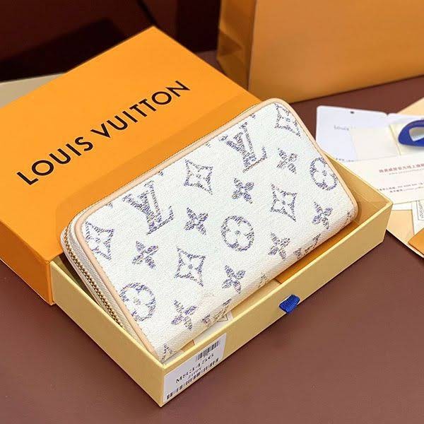 Louis Vuitton Long Wallet N Grade Embroidered Monogram Tweed M83456 Louis Vuitton Long Wallet N Grade Embroidered Monogram Tweed M83456