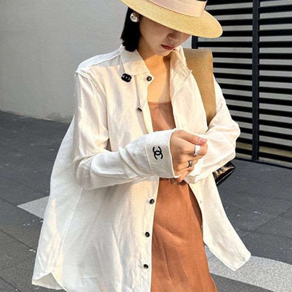 No. 1 in total sales! Chanel blouse top shirt shq90290