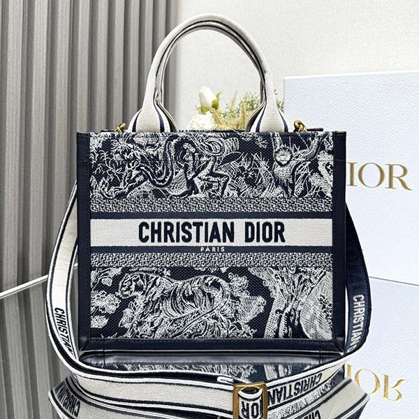 Immediate delivery Dior book tote, grade n, medium size dee61718 Immediate delivery Dior book tote, grade n, medium size dee61718