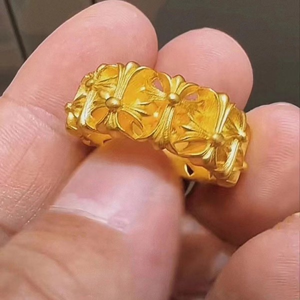 CHROME HEARTS CEMETERY RING COPY Kue15474