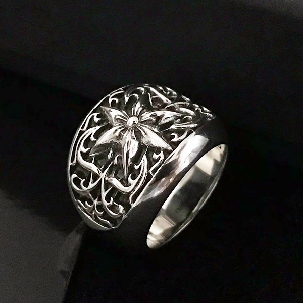 Chrome Hearts Replica Classic Oval Star Ring Kud93029 Chrome Hearts Replica Classic Oval Star Ring Kud93029