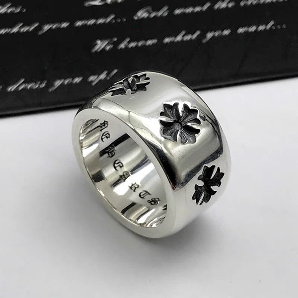 No.1 Popular Chrome Hearts Floral Cross Ring Replica Kud17533 No.1 Popular Chrome Hearts Floral Cross Ring Replica Kud17533