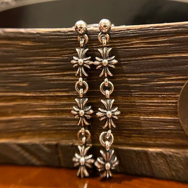 No.1 popular Chrome Hearts replica CH Plus multi-ball earrings Kun04655 No.1 popular Chrome Hearts replica CH Plus multi-ball earrings Kun04655