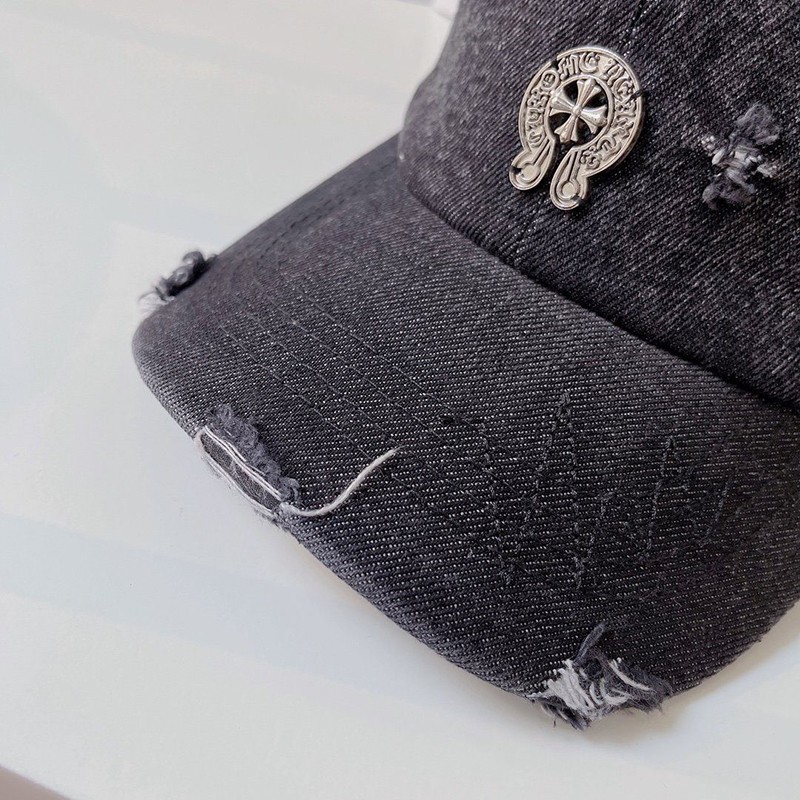 Love at first sight? Chrome Hearts Replica Dagger Suede 5 Panel Cap 3 colors Kue86957