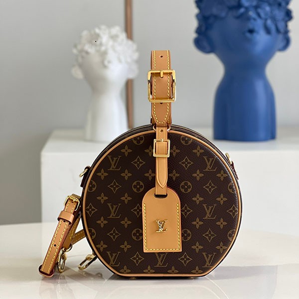 Louis Vuitton Mini Boite Chapeau Replica Petite Round Monogram M43514 Louis Vuitton Mini Boite Chapeau Replica Petite Round Monogram M43514