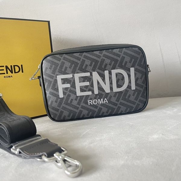 Popular Fendi ROMA FF Fabric Camera Case Replica feg56072